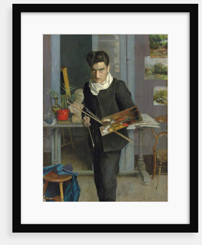 Self-portrait of the Artist in his Studio, 1898 by Julio Romero de Torres