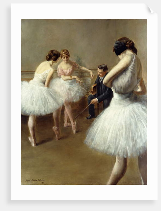 The Ballet Lesson, 1914 by Pierre Carrier-Belleuse