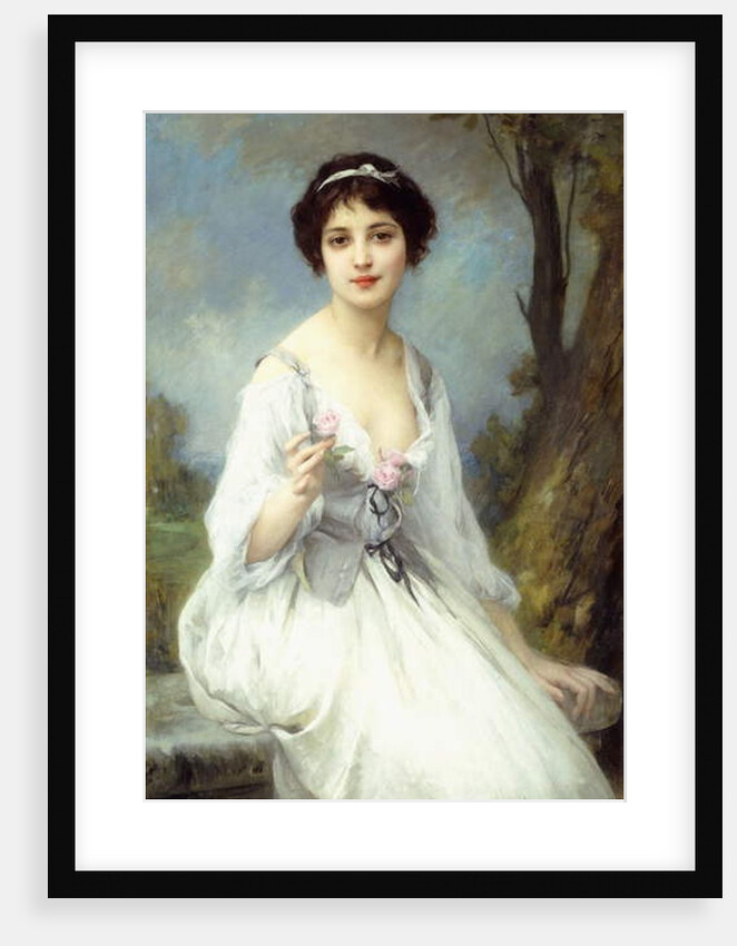 The Pink Rose, by Charles Amable Lenoir