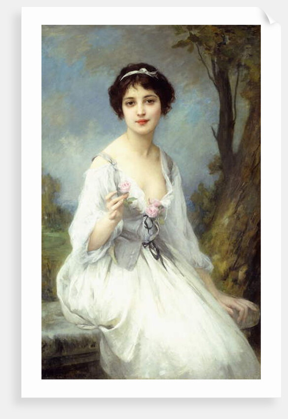 The Pink Rose, by Charles Amable Lenoir