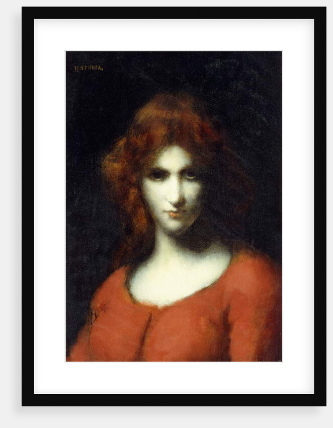 Portrait of Miss Addison Head of San Francisco, 1874 by William-Adolphe Bouguereau