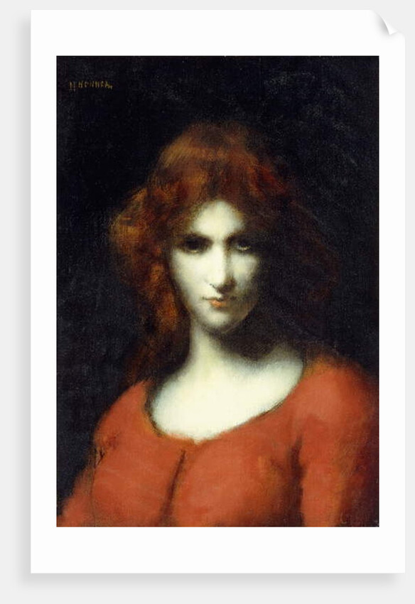 Portrait of Miss Addison Head of San Francisco, 1874 by William-Adolphe Bouguereau