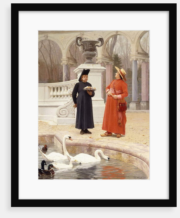 A Plate of Cakes, by Jean or Jehan Georges Vibert