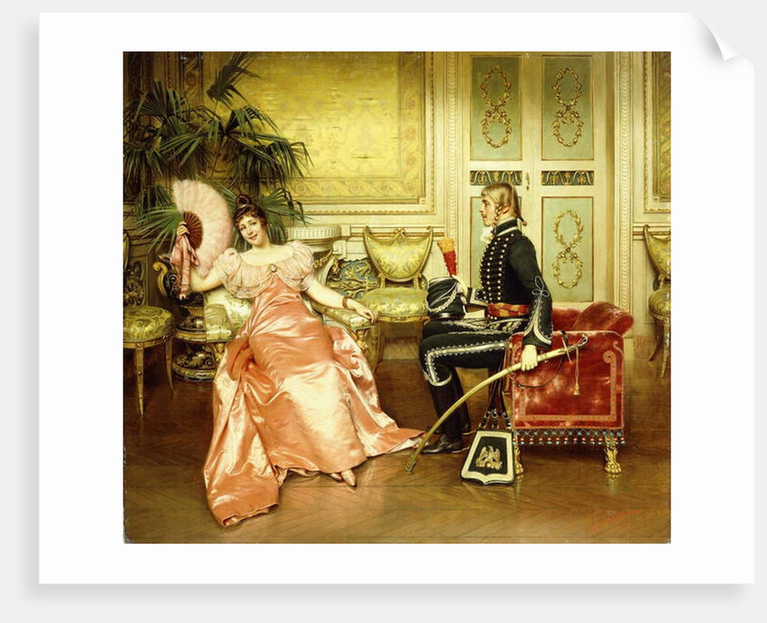 Flirtation by Joseph Frederick Charles Soulacroix