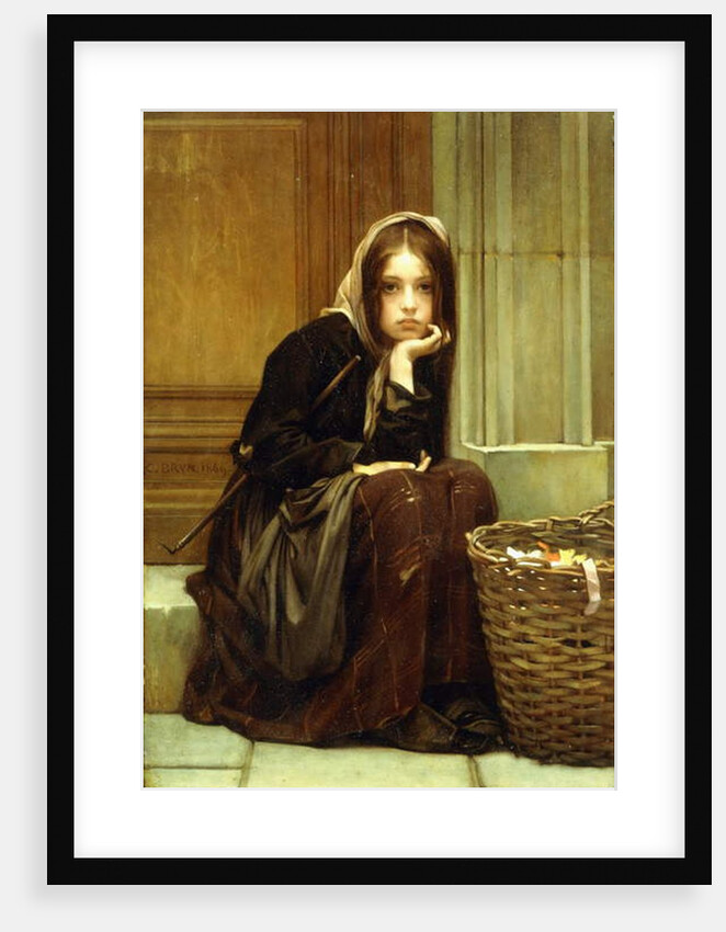 A Basket of Ribbons, 1869 by Guillaume Charles Brun