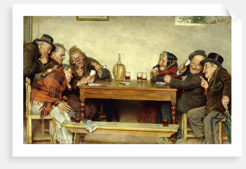 The Card Game, by Gaetano Bellei