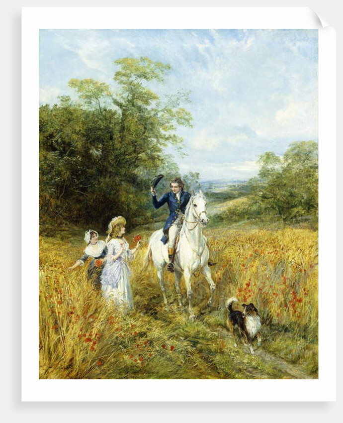 The Morning Ride by Heywood Hardy