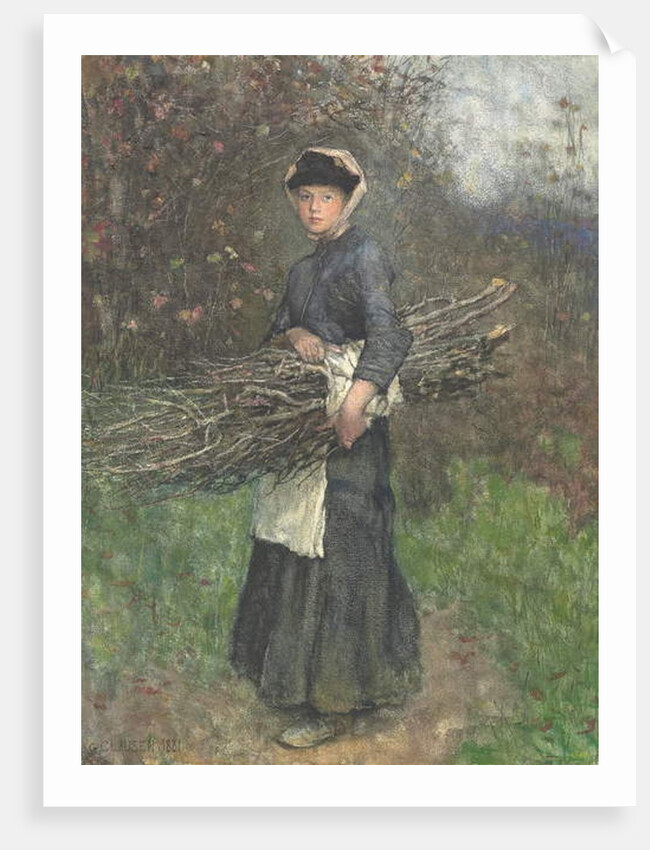 Gathering Firewood, 1881 by George Clausen