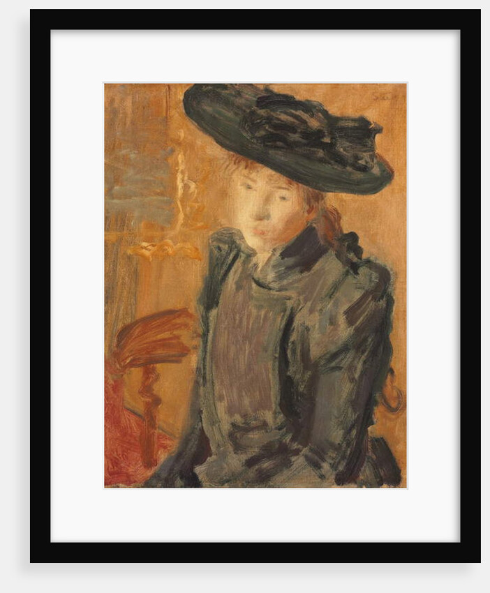 Girl in a Large Hat, 1892 by Philip Wilson Steer