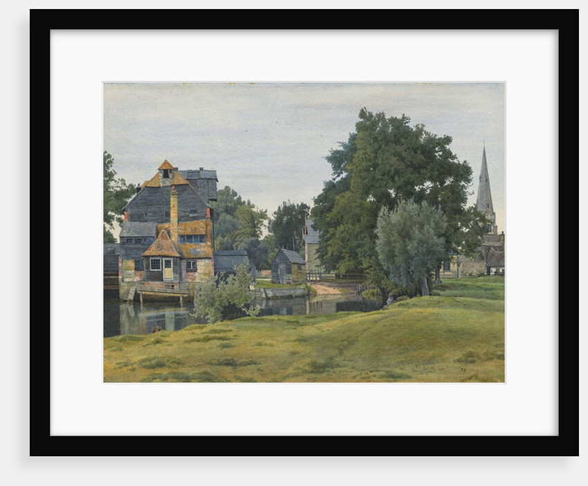 Houghton Mill, Near St Ives, Huntingdonshire, 1889 by William Fraser Garden