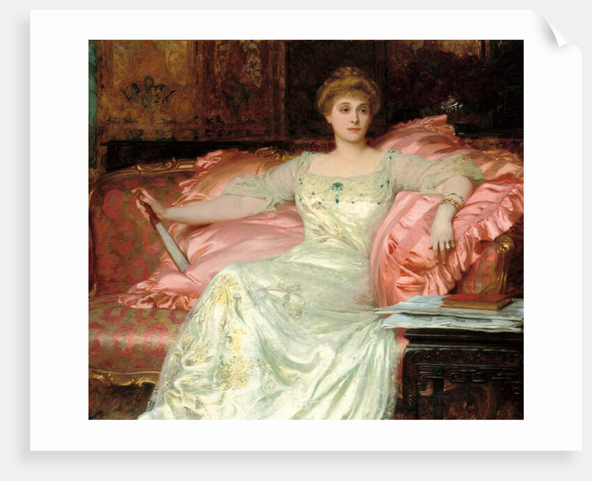 Portrait of Mrs. W. K. D'Arcy, 1902 by Frank Dicksee