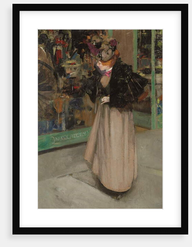 The Milliner's Window by George F. Henry