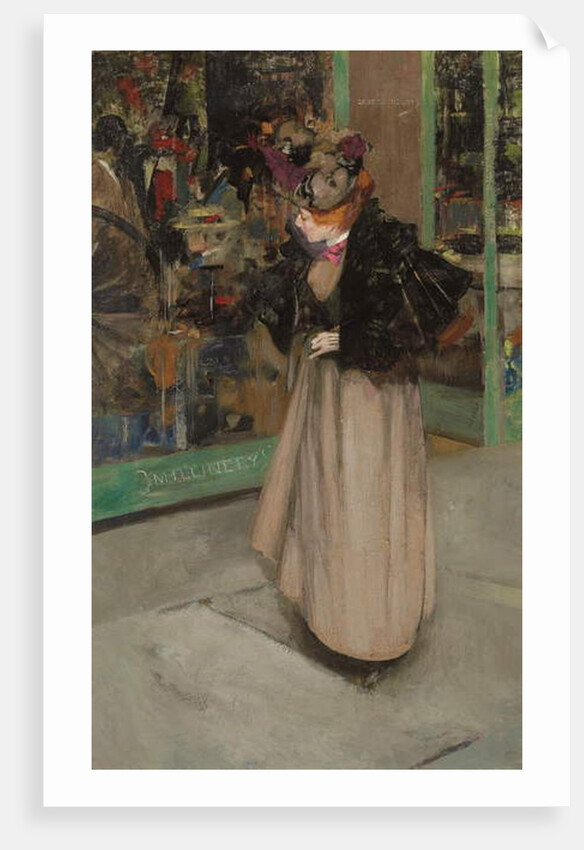 The Milliner's Window by George F. Henry