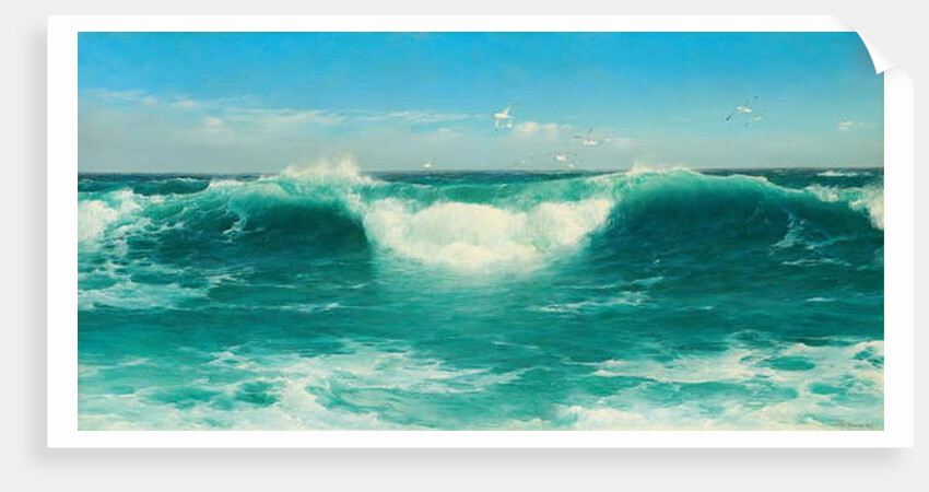 A Cornish Roller, 1898 by David James