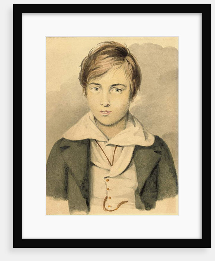 A Portrait of William Michael Rossetti, 1839-40 by Filippo Pistrucci