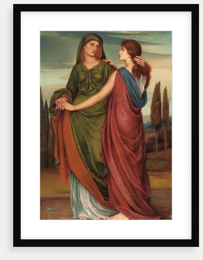 Naomi and Ruth, 1887 by Evelyn De Morgan