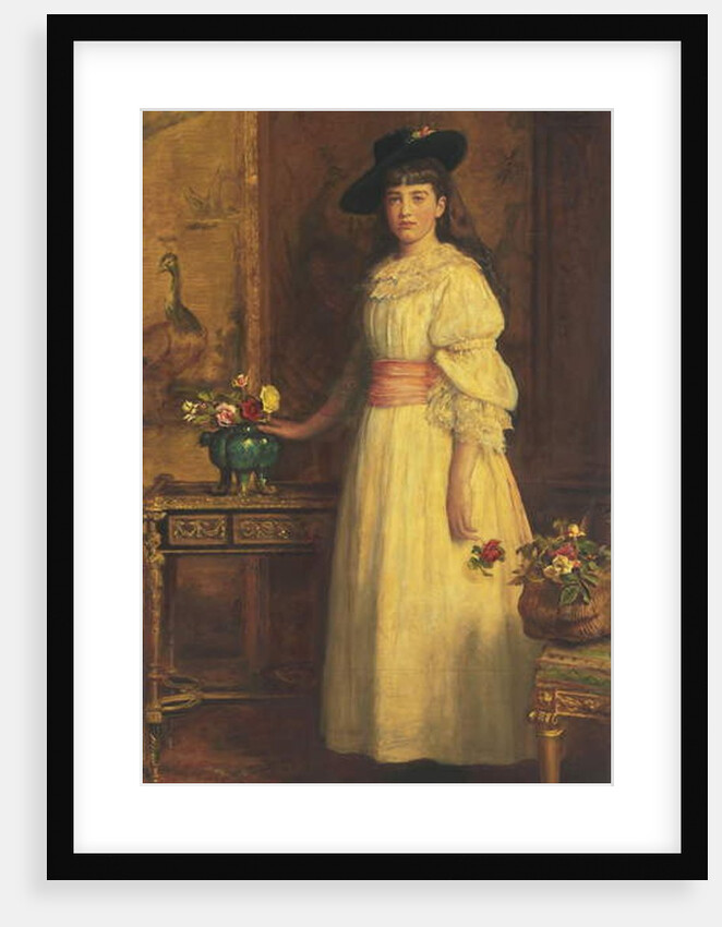 Miss Gertrude Vanderbilt, 1888 by John Everett Millais