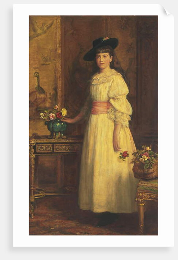 Miss Gertrude Vanderbilt, 1888 by John Everett Millais