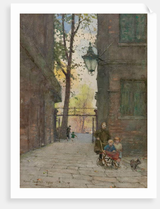 Parks Place, Knightsbridge, London, 1916 by Rose Maynard Barton