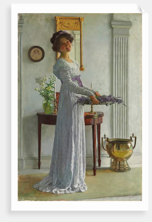 Fresh Lavender, 1909 by William Henry Margetson
