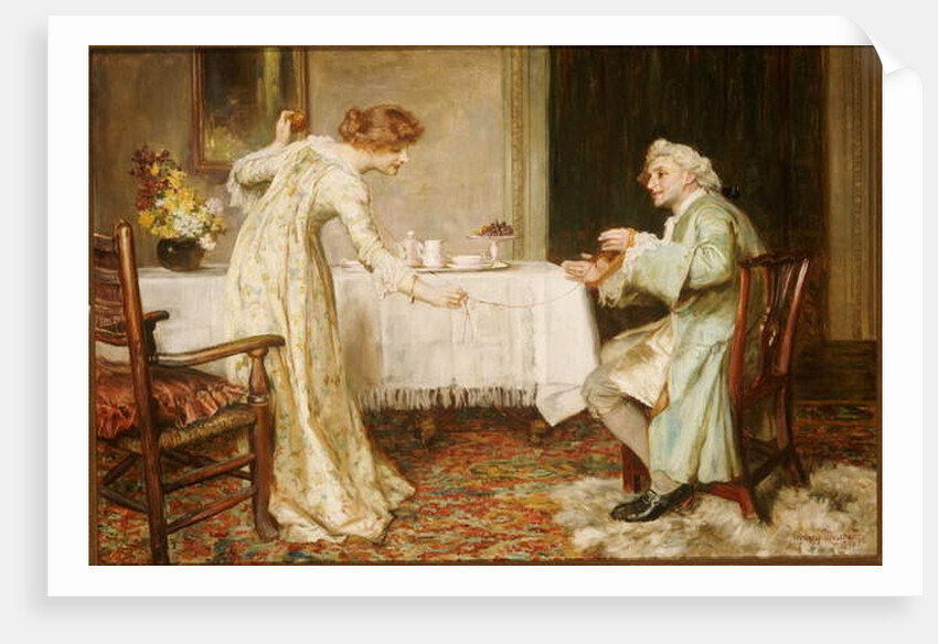 A Tangle, 1897 by Francis Sydney Muschamp