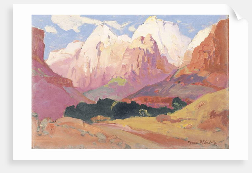 Grand Tetons by Franz A. Bischoff