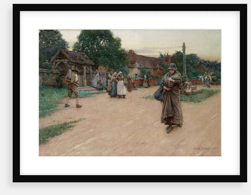 Betrayed, 1887 by Walter Langley