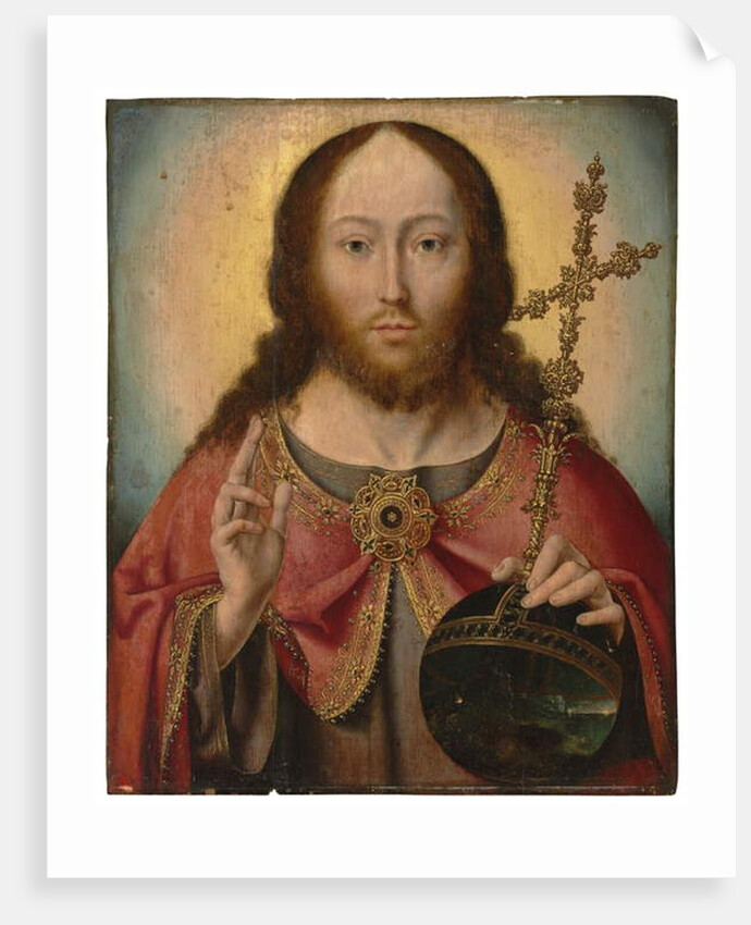 Salvator Mundi by Joos van (workshop of) Cleve