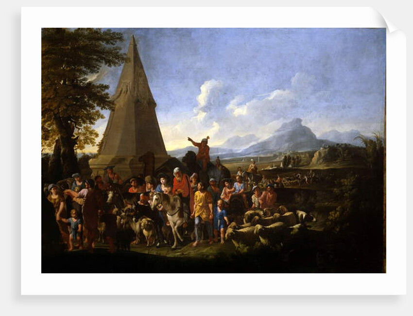 Jacob and His Family Entering Egypt by Willem Reuter
