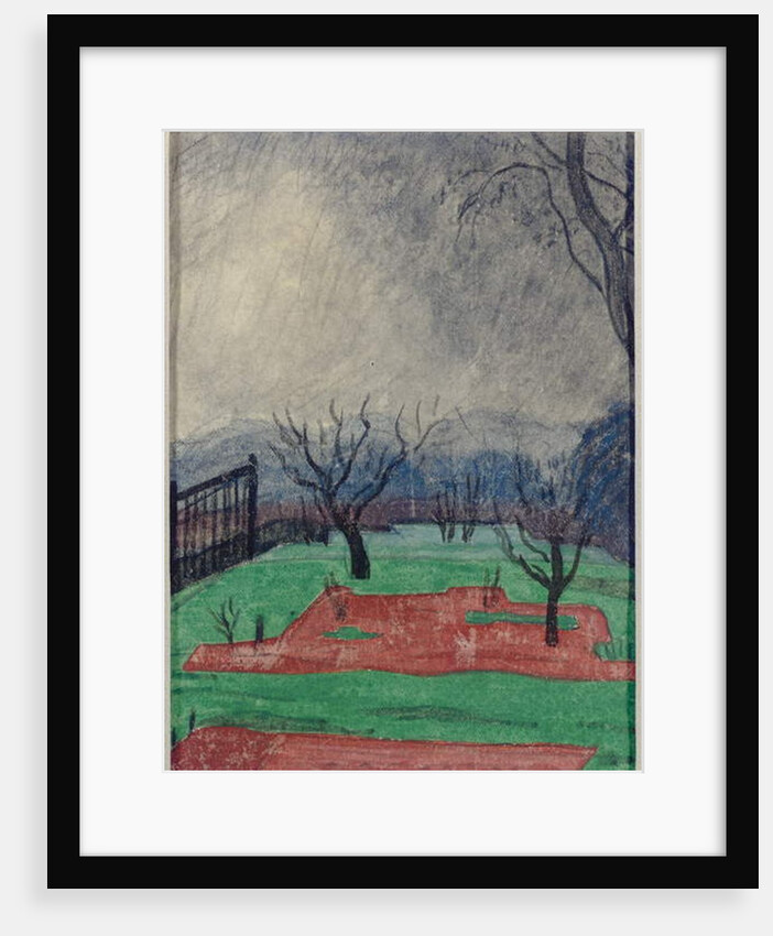 Field at Sunset by Oscar Florianus Bluemner