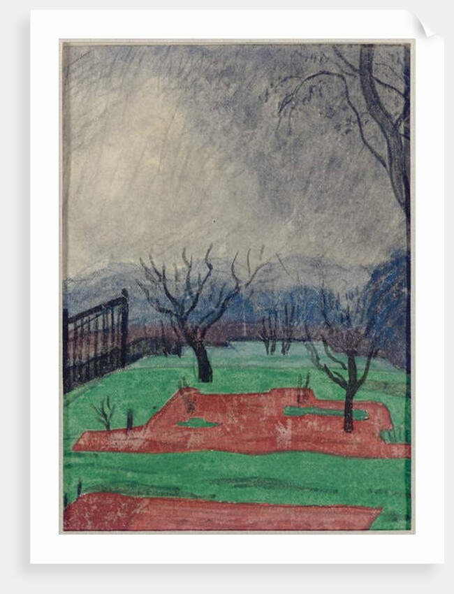 Field at Sunset by Oscar Florianus Bluemner