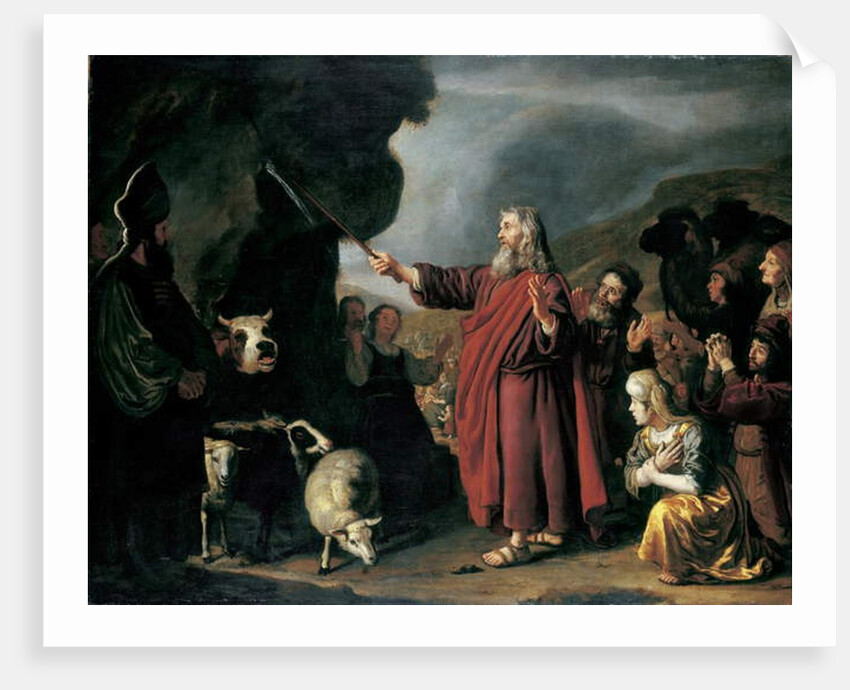 Moses Striking the Rock, 17th century by Jan Victors