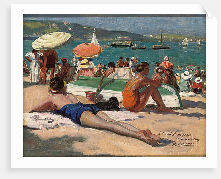 A l'Ami Bourgeois, St. Jean de Luz by Pedro Ribera