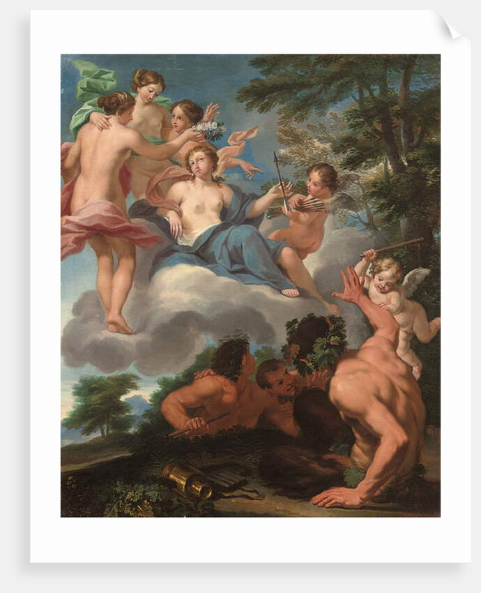 Allegory of Love Conquering Lust by Luigi Garzi