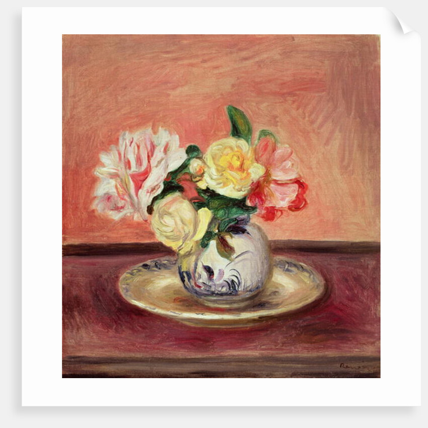 Vase of Flowers by Pierre Auguste Renoir