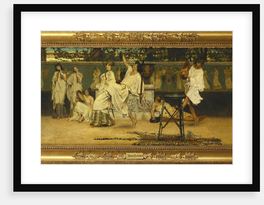 Bacchanal, 1871 by Lawrence Alma-Tadema