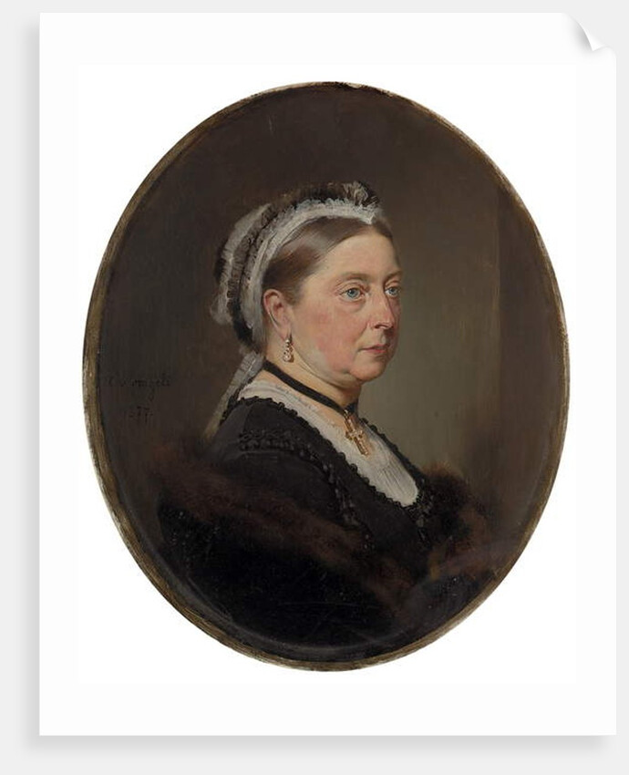 Queen Victoria, 1877 by Heinrich von Angeli