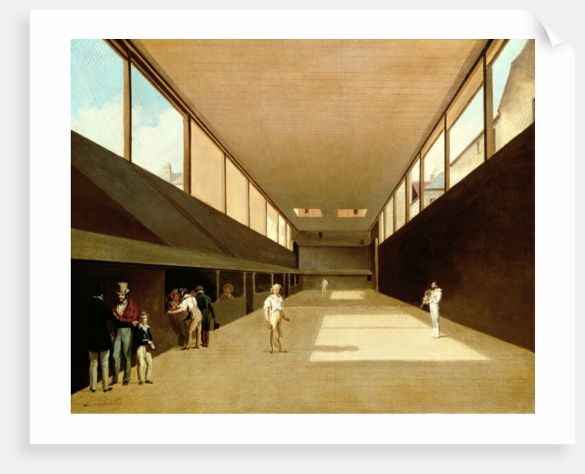 Interior of the Jeu de Paume, Versailles by Louis Leopold Boilly