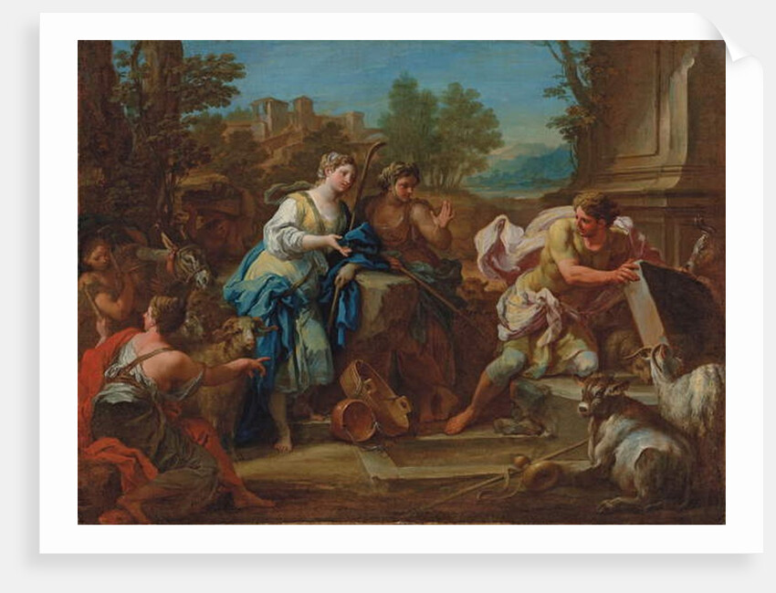 Jacob and Rachel at the Well by Sebastiano Conca