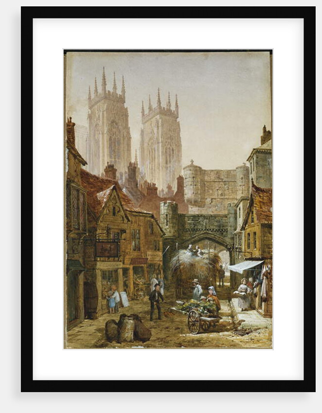 Bootham Bar, York by Louise Ingram Rayner