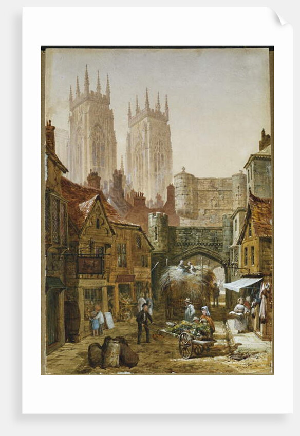 Bootham Bar, York by Louise Ingram Rayner