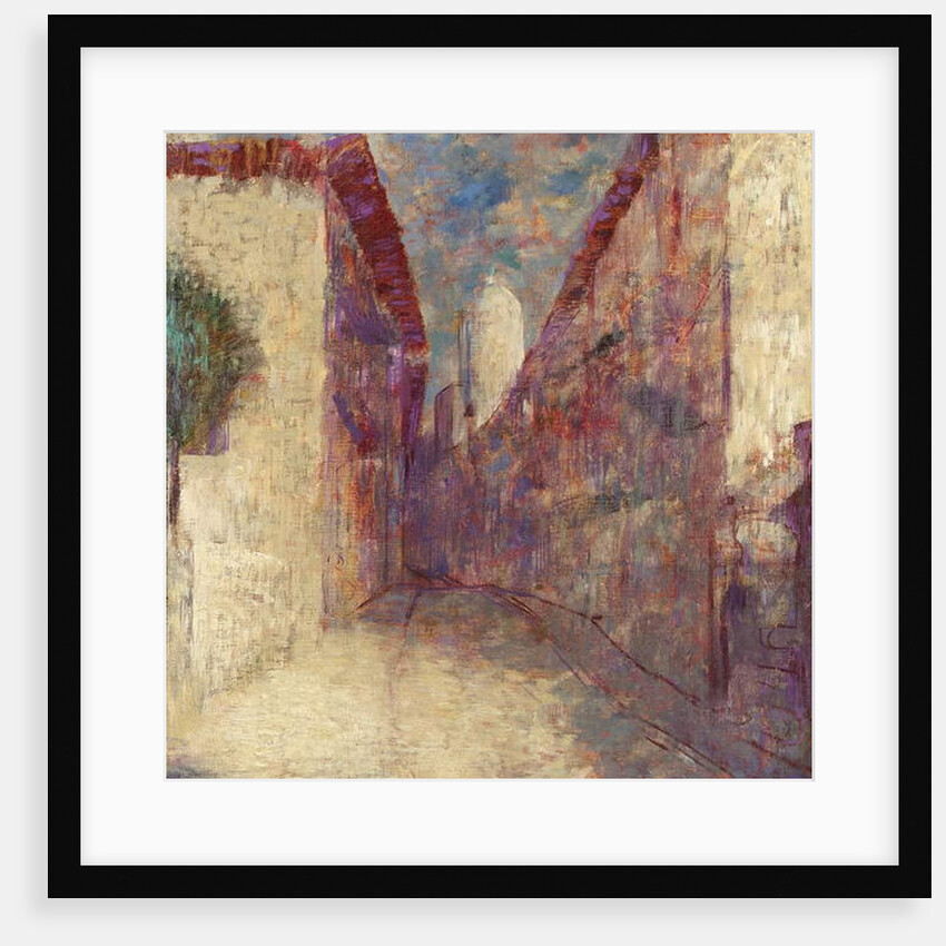 Street in Fontarabie by Odilon Redon