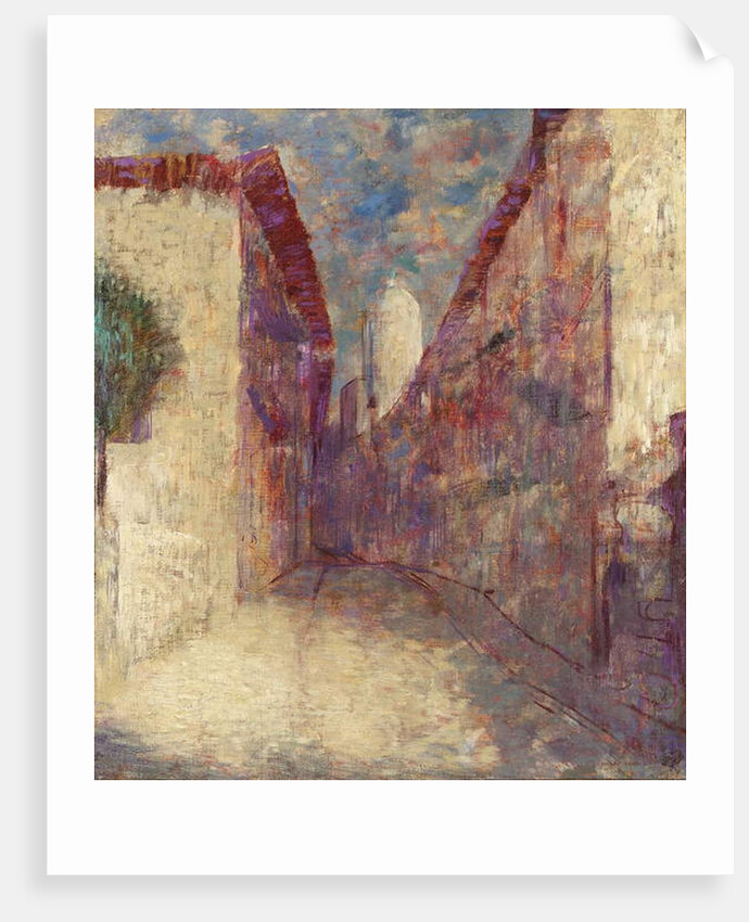 Street in Fontarabie by Odilon Redon