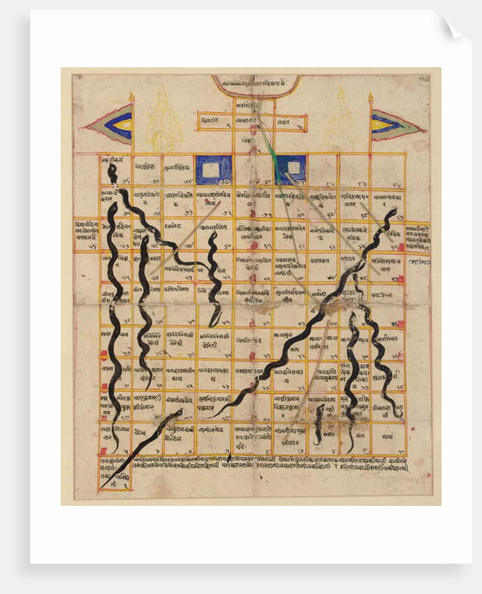 Painting of Gyan Bazi, Rajasthan by Indian School