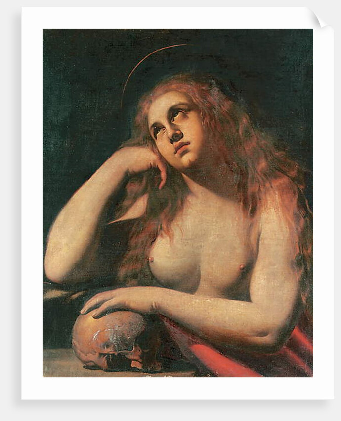 The Penitent Magdalene by Ippolito Borghese