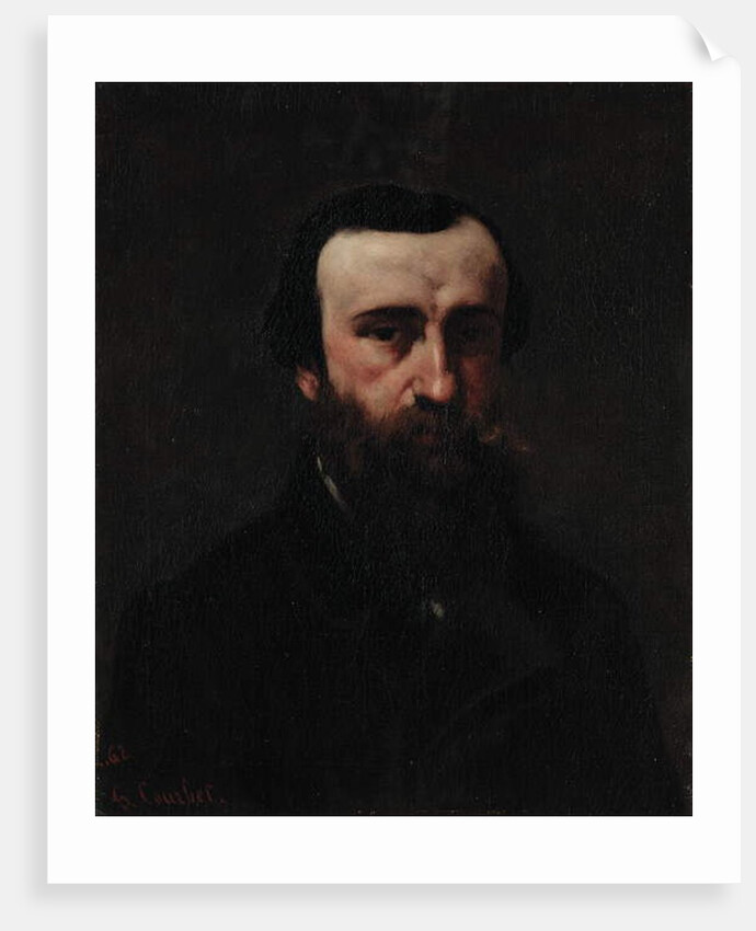 Portrait of Monsieur Nicolle, 1862 by Gustave Courbet