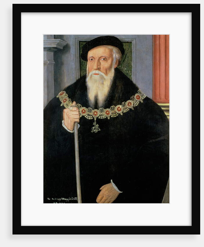Portrait of Sir Anthony Wingfield, Knight of the Garter, 1541 by English School