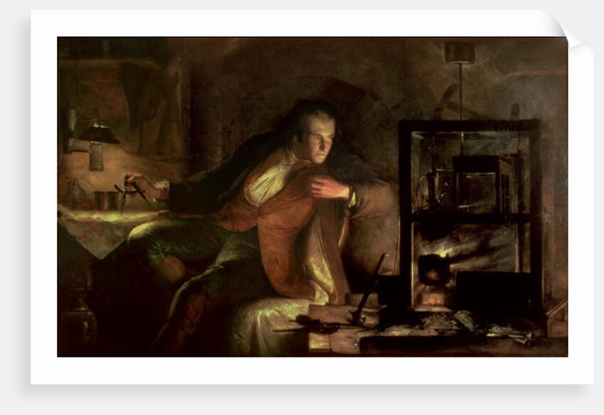 James Watt and the Newcomen Engine by James Eckford Lauder