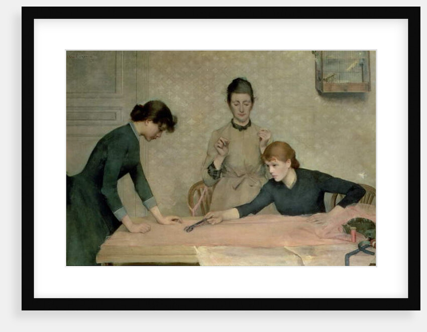 The Sewing Class by Alix d' Anethan