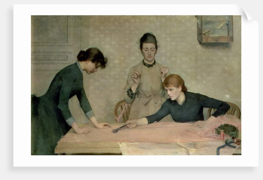 The Sewing Class by Alix d' Anethan